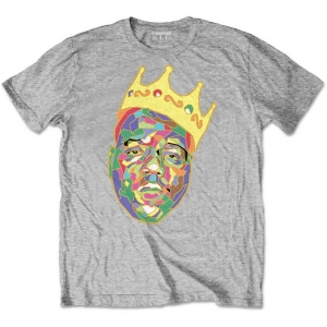 Biggie Smalls - Crown Boys Heather T-Shirt in der Gruppe MERCHANDISE / Merch / Hip Hop-Rap bei Bengans Skivbutik AB (5548644r)