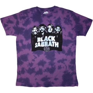 Black Sabbath - Band & Logo Boys T-Shirt Purp Dip-Dye in der Gruppe MERCHANDISE / Merch / Hårdrock bei Bengans Skivbutik AB (5548670r)