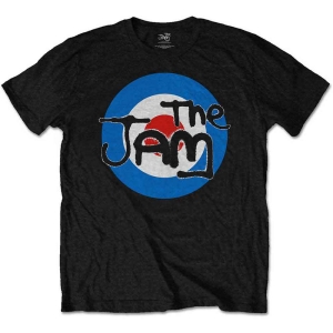 The Jam - Spray Target Logo Boys T-Shirt Bl in der Gruppe MERCHANDISE / Merch / Pop-Rock bei Bengans Skivbutik AB (5548731r)