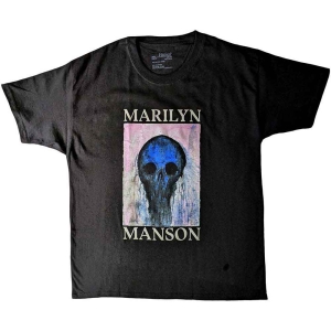 Marilyn Manson - Halloween Painted Hw Boys T-Shirt Bl in der Gruppe MERCHANDISE / Merch / Hårdrock bei Bengans Skivbutik AB (5548759r)