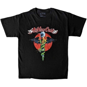 Motley Crue - Feelgood Red Circle Boys T-Shirt Bl in der Gruppe MERCHANDISE / Merch / Hårdrock bei Bengans Skivbutik AB (5548763r)