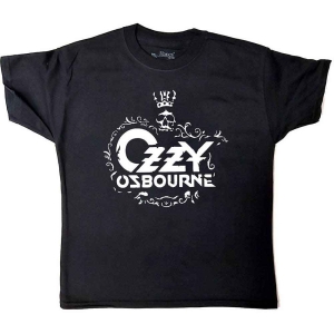 Ozzy Osbourne - Logo Boys T-Shirt Bl in der Gruppe MERCHANDISE / Merch / Hårdrock bei Bengans Skivbutik AB (5548782r)