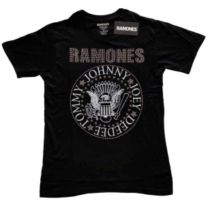 Ramones - Presidential Seal Emb Boys T-Shirt Bl in der Gruppe MERCHANDISE / Merch / Punk bei Bengans Skivbutik AB (5548817r)