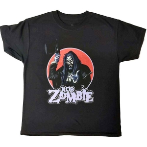 Rob Zombie - Magician Boys T-Shirt Bl in der Gruppe MERCHANDISE / Merch / Hårdrock bei Bengans Skivbutik AB (5548840r)