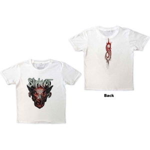 Slipknot - Infected Goat Boys T-Shirt Wht in der Gruppe MERCHANDISE / Merch / Hårdrock bei Bengans Skivbutik AB (5548845r)