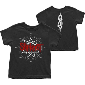 Slipknot - Star Logo Toddler T-Shirt Bl in der Gruppe MERCHANDISE / Merch / Hårdrock bei Bengans Skivbutik AB (5548847r)