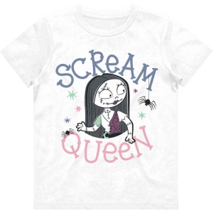 Disney - Tnbc Scream Queen Girls T-Shirt Wht in der Gruppe MK Export CDON Merch bei Bengans Skivbutik AB (5548855r)
