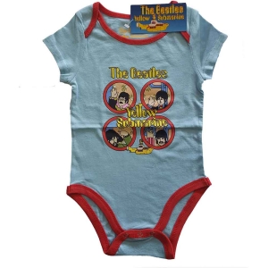The Beatles - Yellowsub  Holes Lht Blue Babygrow in der Gruppe MERCHANDISE / Merch / Pop-Rock bei Bengans Skivbutik AB (5548870r)