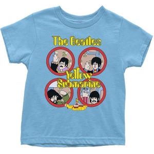 The Beatles - Yellowsub  Holes Lht Blue T-Shirt in der Gruppe MERCHANDISE / Merch / Pop-Rock bei Bengans Skivbutik AB (5548874r)
