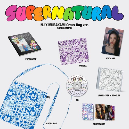 Newjeans - Newjeans 'Supernatural' (Cross Bag in der Gruppe CD / Pop-Rock bei Bengans Skivbutik AB (5549462)