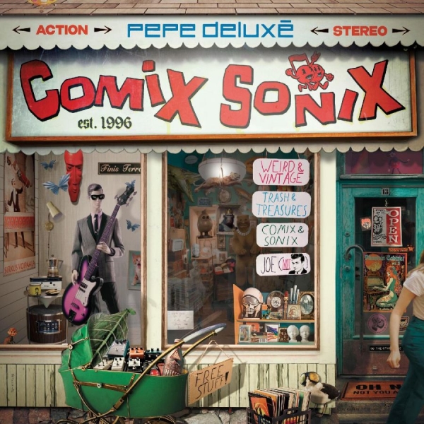 Pepe Deluxe - Comix Sonix in der Gruppe UNSERE TIPPS / Freitagsveröffentlichungen / Fredag den 28:e Juni 2024 bei Bengans Skivbutik AB (5549463)