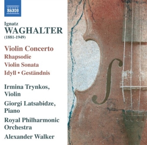 Waghalter - Violin Concerto in der Gruppe Externt_Lager / Naxoslager bei Bengans Skivbutik AB (554968)