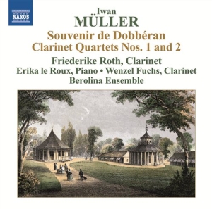 Müller - Clarinet Quartets in der Gruppe CD bei Bengans Skivbutik AB (554973)