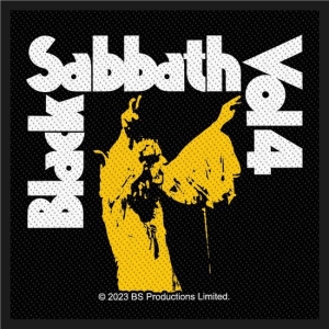 Black Sabbath - Standard Printed Patch: Vol 4 in der Gruppe MERCHANDISE / Merch / Hårdrock bei Bengans Skivbutik AB (5550011)