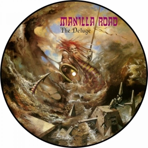 Manilla Road - Deluge The (Picture Disc Vinyl Lp) in der Gruppe VINYL / Hårdrock bei Bengans Skivbutik AB (5550256)