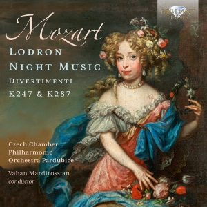 Czech Chamber Philharmonic Orchestr - Mozart: Lodron Night Music - Divert in der Gruppe CD bei Bengans Skivbutik AB (5550336)