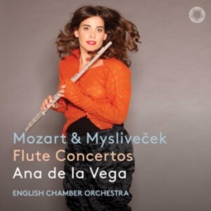 Ana De La Vega English Chamber Orc - Mozart & Myslivecek: Flute Concerto in der Gruppe UNSERE TIPPS / Freitagsveröffentlichungen / Fredag den 12:e Juli 2024 bei Bengans Skivbutik AB (5550502)