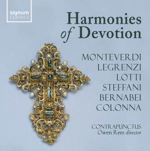 Contrapunctus Owen Rees - Harmonies Of Devotion in der Gruppe UNSERE TIPPS / Freitagsveröffentlichungen / Fredag den 5:e Juli 2024 bei Bengans Skivbutik AB (5550511)