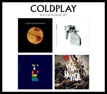 Coldplay - 4 Cd Catalogue Set in der Gruppe CD / Bestseller bei Bengans Skivbutik AB (555065)