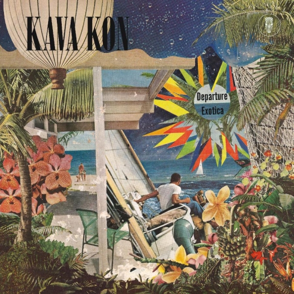 Kava Kon - Departure Exotica (Palm Green Vinyl in der Gruppe VINYL / Bestseller bei Bengans Skivbutik AB (5550727)