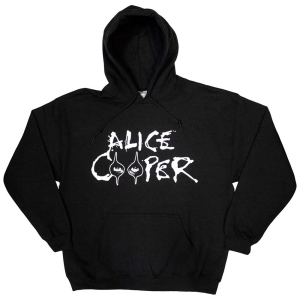 Alice Cooper - Eyes Logo Uni Bl Hoodie in der Gruppe MERCHANDISE / Kapuzenpullover / Hårdrock bei Bengans Skivbutik AB (5551284r)