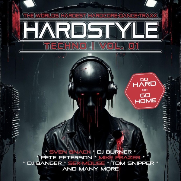 Various Artists - Hardstyle Techno Vol. 01 in der Gruppe CD / Bestseller bei Bengans Skivbutik AB (5551431)