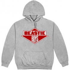 Beastie Boys - Diamond Logo Uni Grey Hoodie in der Gruppe Övrigt /  bei Bengans Skivbutik AB (5552064r)