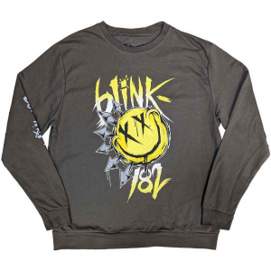 Blink-182 - Big Smile Uni Char Sweatshirt in der Gruppe MERCHANDISE / Sweatshirt / Punk bei Bengans Skivbutik AB (5552088r)