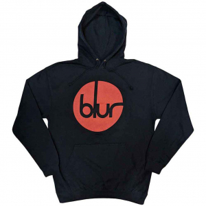 Blur - Circle Logo Uni Navy Hoodie in der Gruppe Övrigt / bei Bengans Skivbutik AB (5552090r)