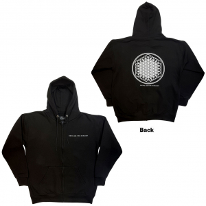 Bring Me The Horizon - Flower Of Life Uni Bl Zip Hoodie in der Gruppe MERCHANDISE / Kapuzenpullover / Hårdrock bei Bengans Skivbutik AB (5552103r)