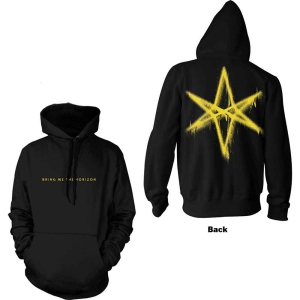 Bring Me The Horizon - Spray Hex Uni Bl Hoodie in der Gruppe MERCHANDISE / Kapuzenpullover / Hårdrock bei Bengans Skivbutik AB (5552117r)