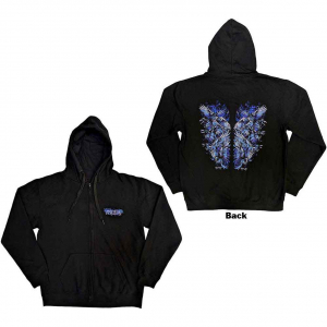 Bring Me The Horizon - Blue Crow Wings Uni Bl Zip Hoodie in der Gruppe Övrigt / bei Bengans Skivbutik AB (5552122r)