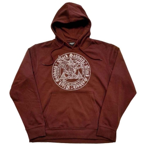 Black Sabbath - Henry Pyramid Emblem Brown Hoodie in der Gruppe Övrigt /  bei Bengans Skivbutik AB (5552135r)