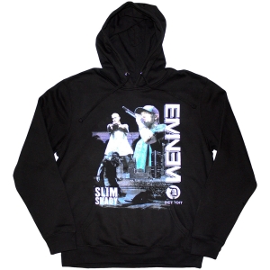 Eminem - Detroit Uni Bl Hoodie in der Gruppe Övrigt /  bei Bengans Skivbutik AB (5552175r)