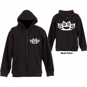 Five Finger Death Punch - Knuckles Uni Bl Zip Hoodie  in der Gruppe Övrigt /  bei Bengans Skivbutik AB (5552546r)