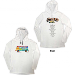 Fleetwood Mac - Albums Bus Lightweight Wht Hoodie in der Gruppe Övrigt / bei Bengans Skivbutik AB (5552552r)