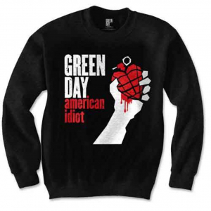 Green Day - American Idiot Uni Bl Sweatshirt  in der Gruppe Övrigt /  bei Bengans Skivbutik AB (5552566r)