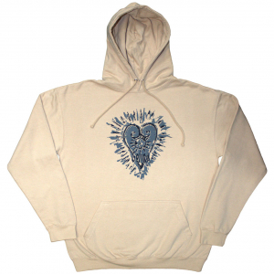 Gojira - Fortitude Heart Uni Sand Hoodie in der Gruppe MERCHANDISE / Kapuzenpullover / Hårdrock bei Bengans Skivbutik AB (5552585r)