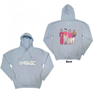 Gorillaz - Cracker Island Uni Lht Blue Hoodie  in der Gruppe Övrigt /  bei Bengans Skivbutik AB (5552591r)