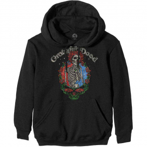 Grateful Dead - Floral Stealie Uni Bl Hoodie in der Gruppe Övrigt / bei Bengans Skivbutik AB (5552596r)