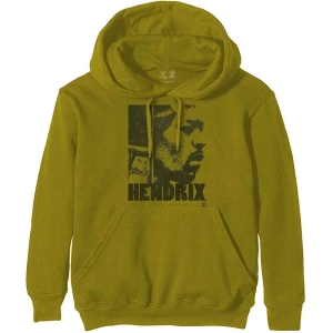 Jimi Hendrix - Let Me Live Uni Green Hoodie in der Gruppe MERCHANDISE / Kapuzenpullover / Pop-Rock bei Bengans Skivbutik AB (5552902r)