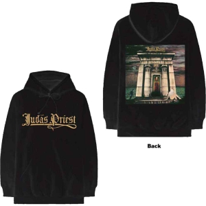 Judas Priest - Sin After Sin Logo & Cover Bl Hoodie in der Gruppe MERCHANDISE / Kapuzenpullover / Hårdrock bei Bengans Skivbutik AB (5552909r)