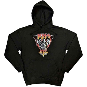 Kiss - Triangle Uni Bl Hoodie in der Gruppe MERCHANDISE / Kapuzenpullover / Hårdrock bei Bengans Skivbutik AB (5552919r)
