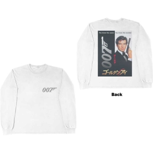 James Bond - Goldeneye Jap Pos Wht Longsleeve in der Gruppe MERCHANDISE / T-shirt / Film-Musikal bei Bengans Skivbutik AB (5552961r)