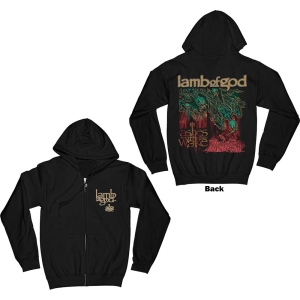 Lamb Of God - Ashes Of The Wake Cover Bl Hoodie in der Gruppe MERCHANDISE / Kapuzenpullover / Pop-Rock bei Bengans Skivbutik AB (5553193r)