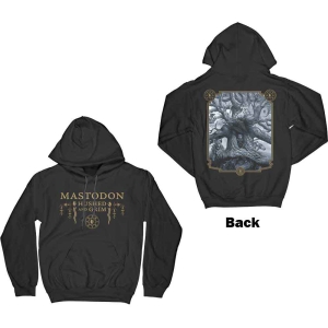 Mastodon - Hushed & Grim Cover Back Bl  Hoodie in der Gruppe MERCHANDISE / Kapuzenpullover / Hårdrock bei Bengans Skivbutik AB (5553211r)