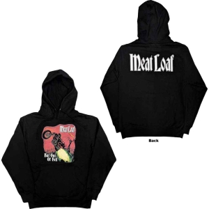 Meat Loaf - Bat Out Of Hell Cover Uni Bl Hoodie in der Gruppe MERCHANDISE / Kapuzenpullover / Pop-Rock bei Bengans Skivbutik AB (5553217r)