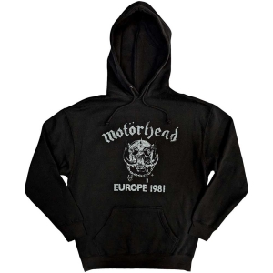 Motorhead - Europe  81 Uni Bl Hoodie in der Gruppe MERCHANDISE / Kapuzenpullover / Hårdrock bei Bengans Skivbutik AB (5553230r)