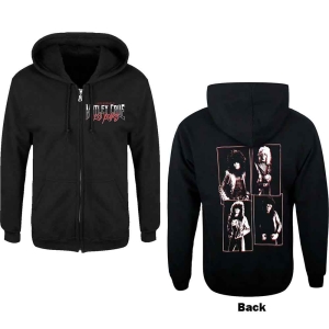 Motley Crue - 40 Years F&B Uni Bl Zip Hoodie in der Gruppe MERCHANDISE / Kapuzenpullover / Hårdrock bei Bengans Skivbutik AB (5553238r)