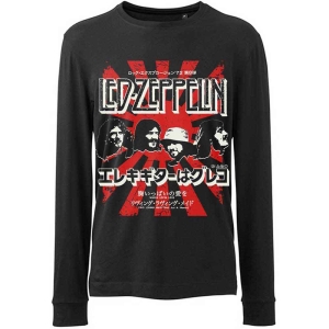 Led Zeppelin - Japanese Burst Uni Bl Longsleeve in der Gruppe MERCHANDISE / T-shirt / Pop-Rock bei Bengans Skivbutik AB (5553296r)